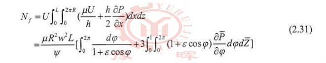 球磨機(jī)軸處的摩擦功率