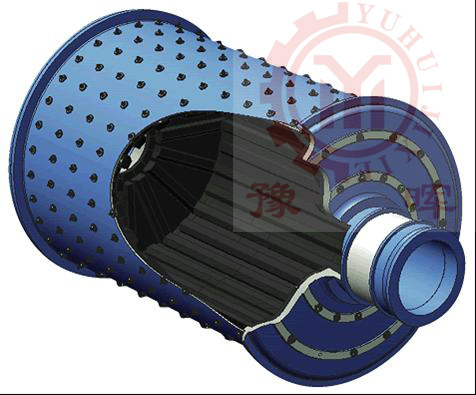 球磨機(jī)橡膠襯板